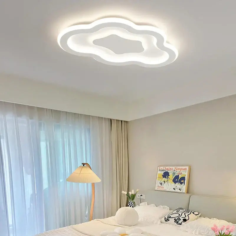Modern white decorbites cloud chandelier living room ceiling light
