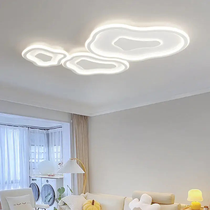 Modern white decorbites cloud chandelier living room ceiling light