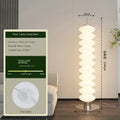 Modern white decorbites cream sugar gourd floor lamp living room