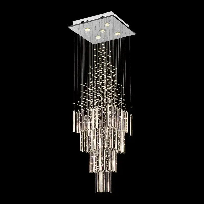 Modern white decorbites crystal ceiling chandelier for living room