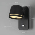 Modern white dimmable led wall sconce bedroom spotlight