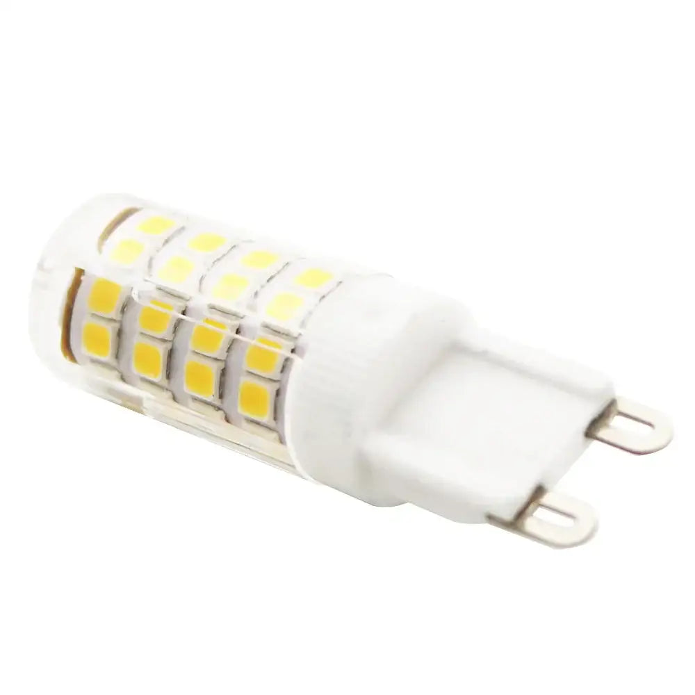 Modern white g9 led corn bulb chandelier lamp for living room