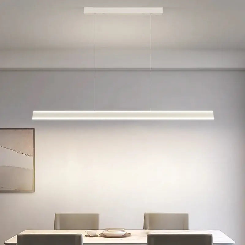 Modern white geometric ceiling chandelier dining room pendant light