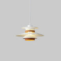 Modern white & gold designer pendant light living room