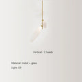 Modern white leaf elegant glass led pendant light dining room