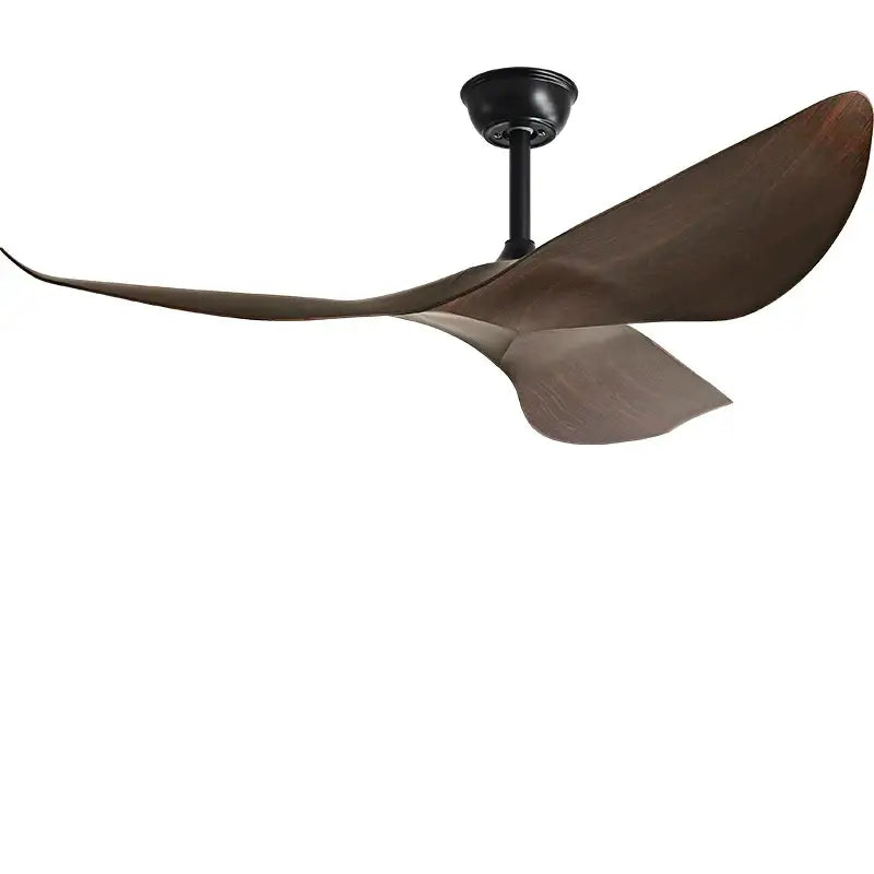 Modern wooden ceiling fan with remote control living room modern spaces