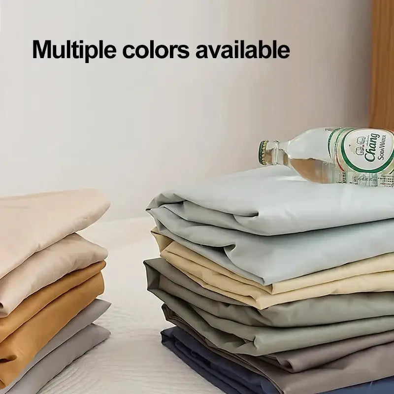 Neutral microfiber double bed elastic fitted sheet bedroom cover