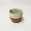 Pastel and terracotta ceramic tea cup set dining room kitchen cups