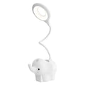 Pastel elephant led table lamp bedroom eye protection learning light