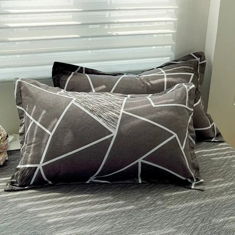 Pastel pink & cream butterfly cozy cotton bedding set bedroom