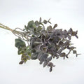 Peach & green eucalyptus leaves artificial arrangement living room vase