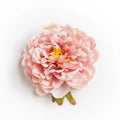 Pink big peony headwear artificial flowers for wedding decoration