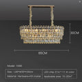 Postmodern clear and gold decorbites crystal chandelier dining room