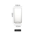Premium clear glass highball cup set – dining room drinkware