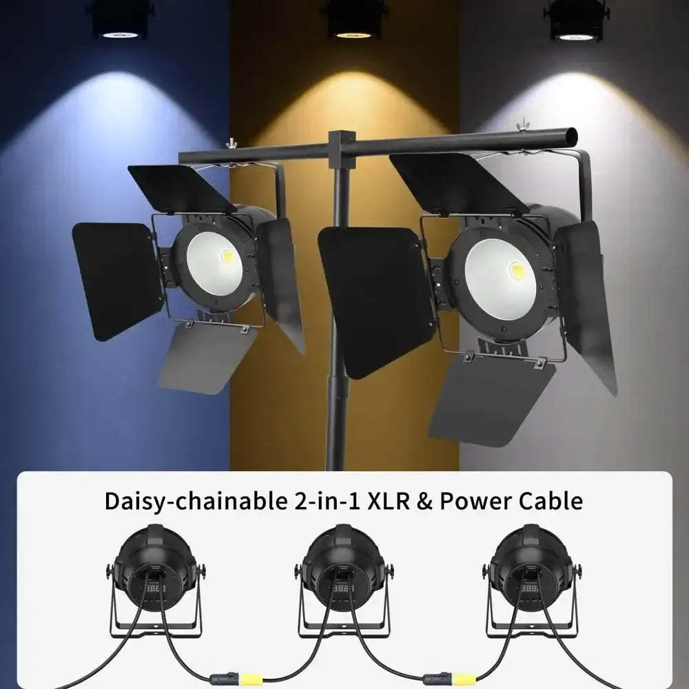 Professional black big dipper stage light warm & cold white party room