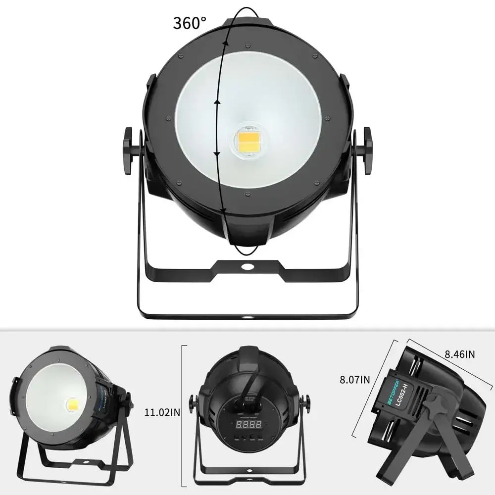 Professional black big dipper stage light warm & cold white party room