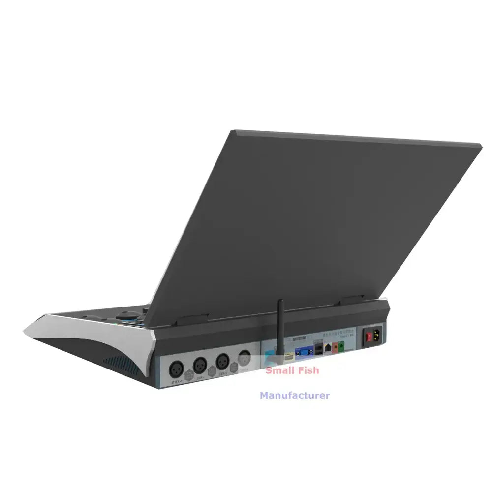 Professional black & blue touchscreen dmx console lighting control