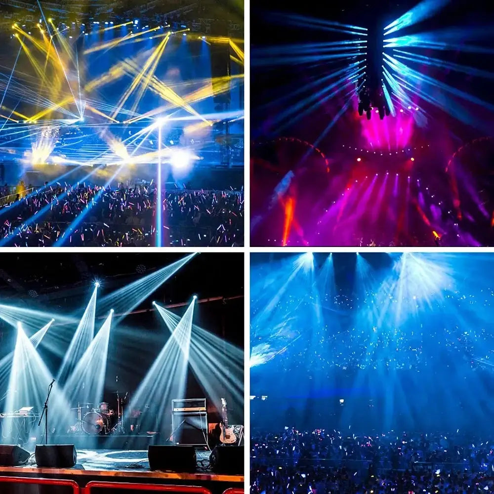 Professional black spot moving head stage light – event room dmx control