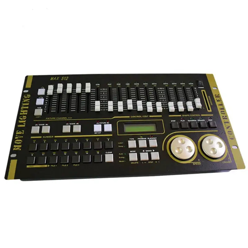 Professional black & white dmx max lighting controller stage control