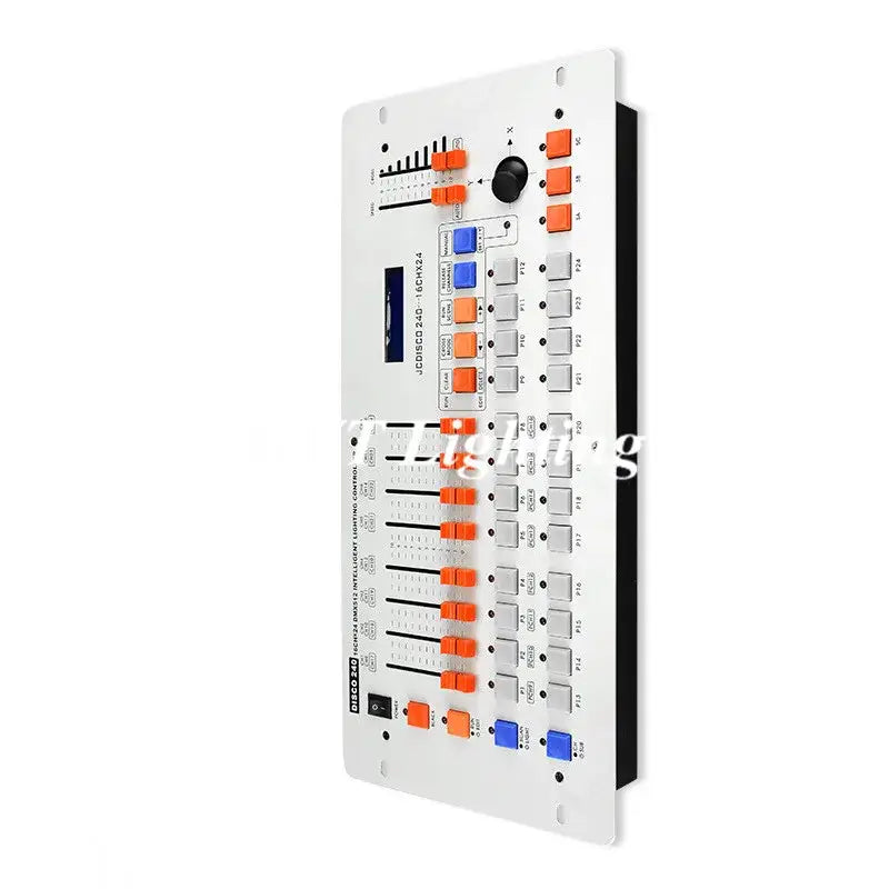 Professional white & black stage light console for event room