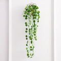 Realistic green artificial ivy bar hanging basket – living room decor