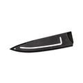 Red and silver striped knife blade protector cover kitchen guard