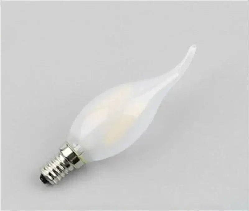 Retro frosted e14 led candle bulb for dining room chandeliers