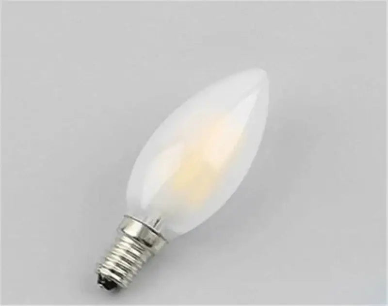 Retro frosted e14 led candle bulb for dining room chandeliers