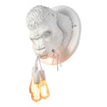 Retro gray decorbites gorilla resin wall lamp bedroom lighting