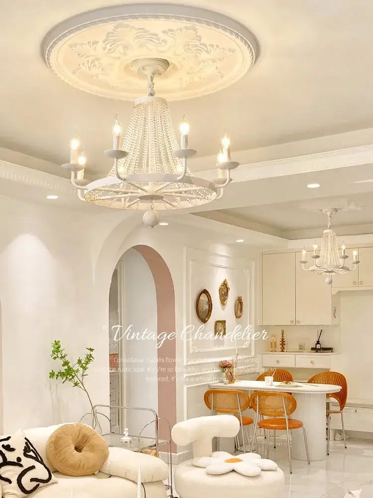 Retro industrial black decorbites crystal chandelier for dining room