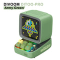 Retro pink pixel art game bluetooth speaker bedroom music box