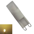 Ribbed white decorbites g9 led bulb for living space lighting