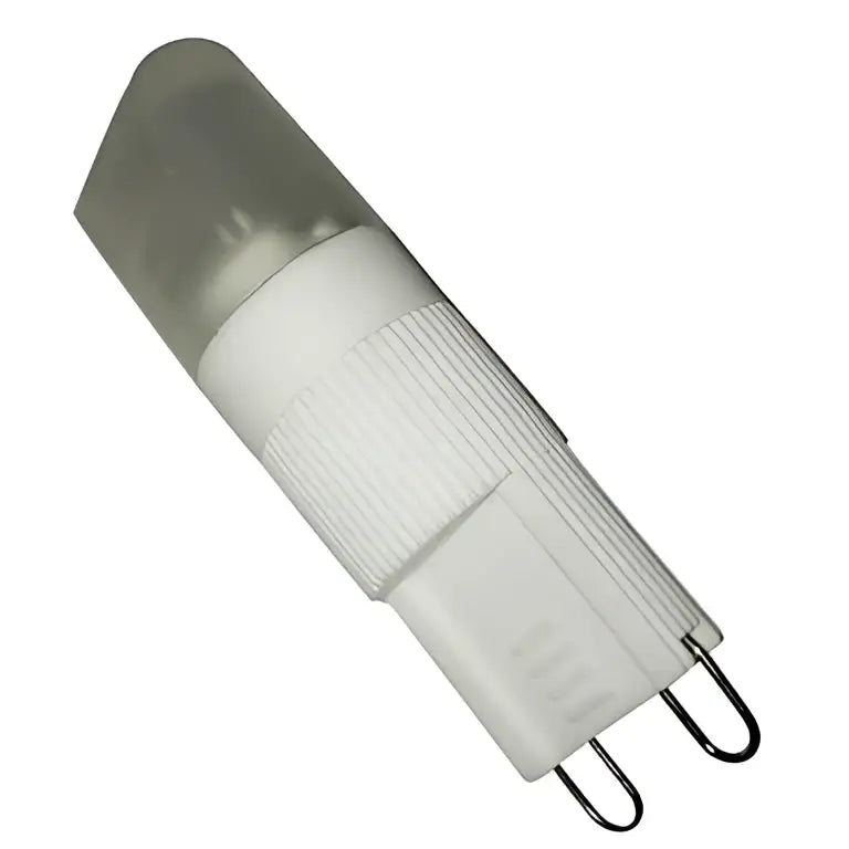Ribbed white decorbites g9 led bulb for living space lighting