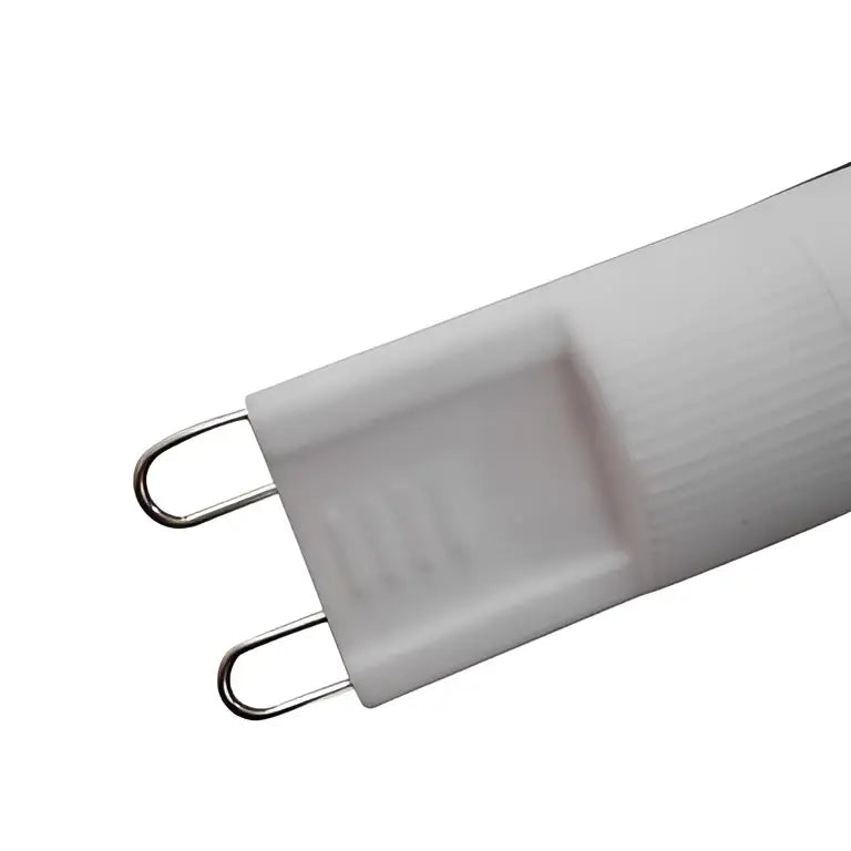 Ribbed white decorbites g9 led bulb for living space lighting
