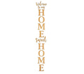 3D Welcome to our HOME Sweet HOME DIY Front Porch Leaner Kit