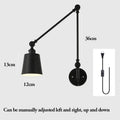 Sage green & dusty rose decorbites adjustable telescopic wall lamp bedroom