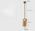 Sleek smoked glass led chandelier living room pendant light