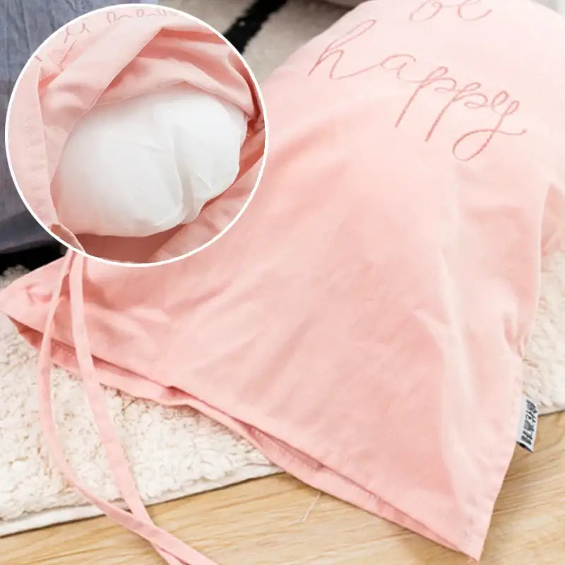 Soft cotton balloon wall hanging kids room be happy decor