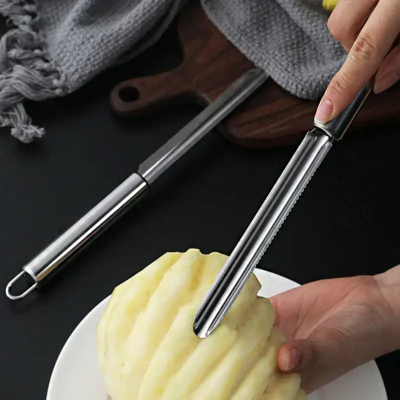Stainless steel decorbites fruit corer and slicer – kitchen tool