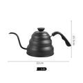 Stainless steel gooseneck coffee kettle kitchen temperature control