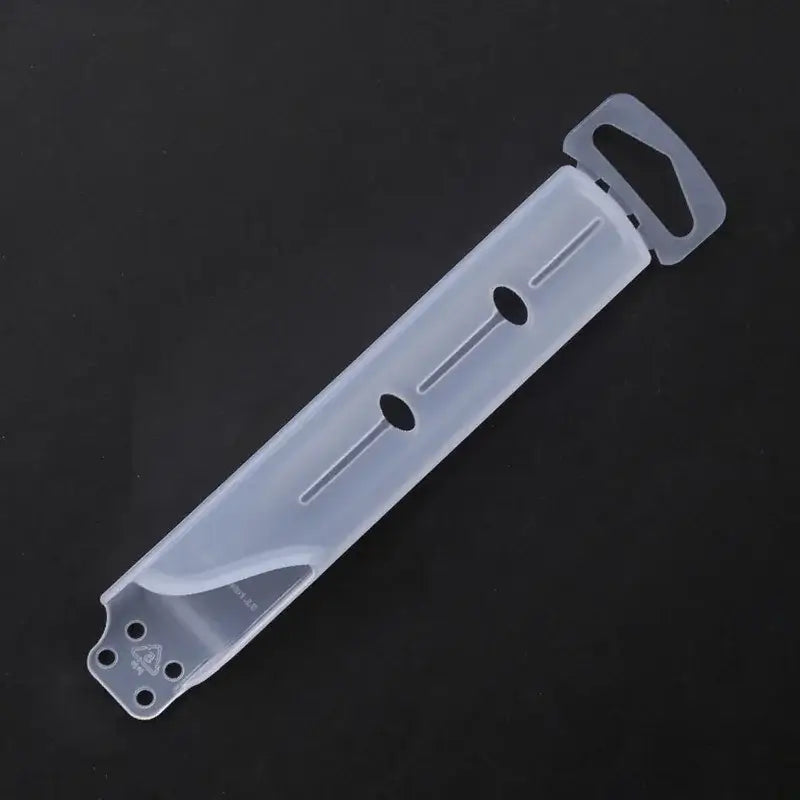Stainless steel knife scabbard set with clear sheaths – kitchen