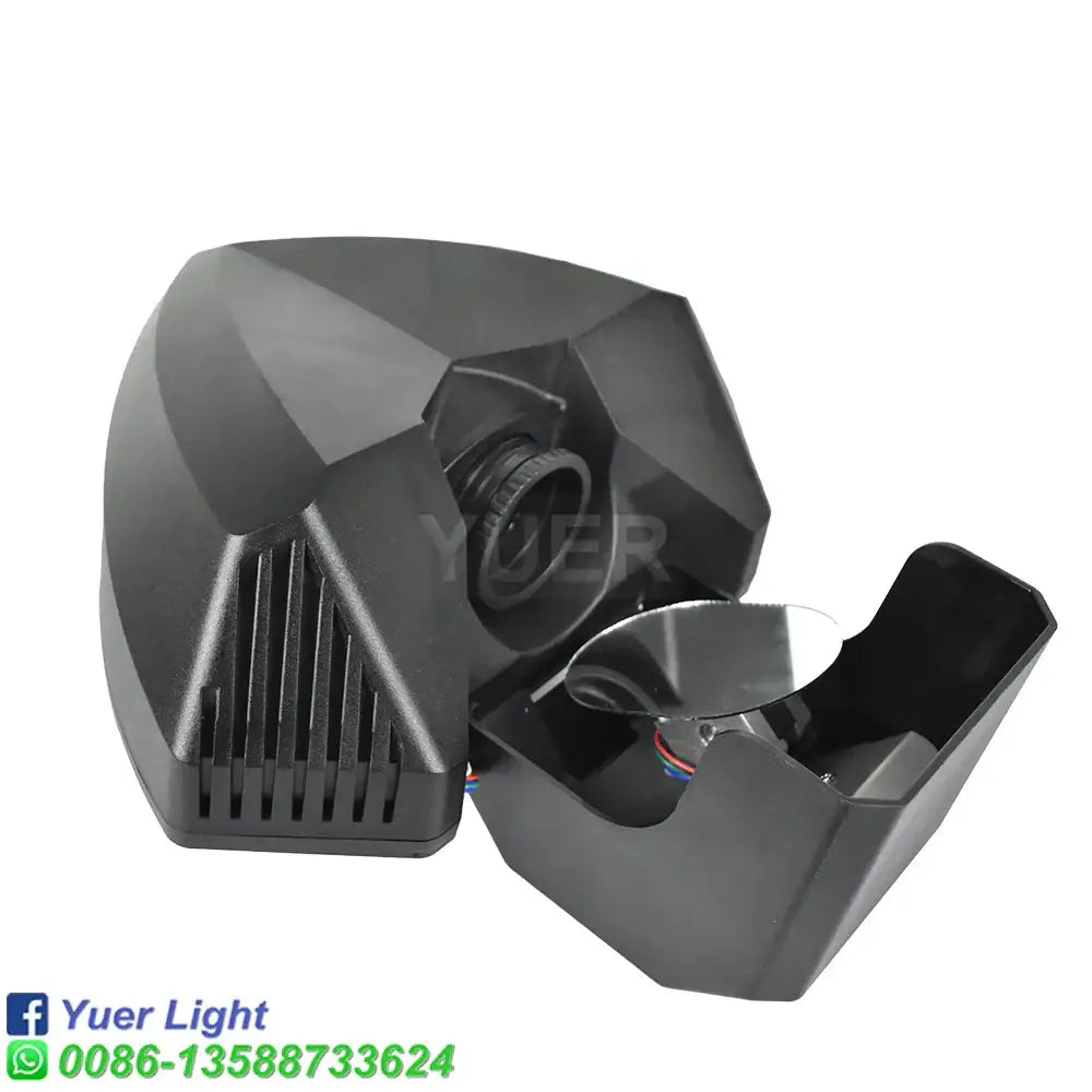 Tactical black and yellow disco gobo wizard beam living room light
