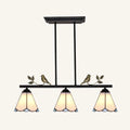 Tiffany style stained glass bird pendant light kitchen ceiling light