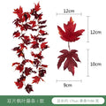 Vibrant autumn harvest hanging decoration living room leaf garland