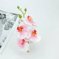 Vibrant silk butterfly orchid bouquet for wedding and home decor
