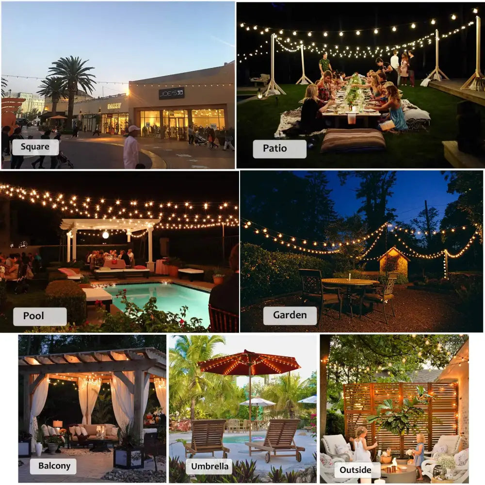 Vintage clear & amber g40 globe led filament bulb bedroom light
