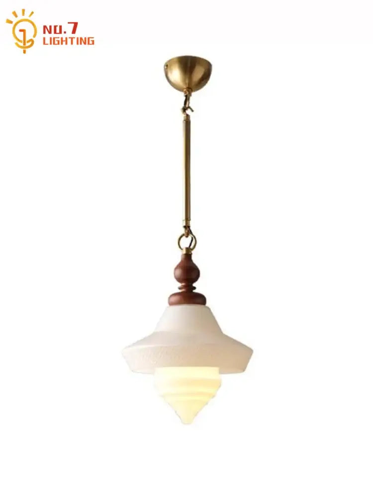 Vintage gold lustre glass pendant lights kitchen island led