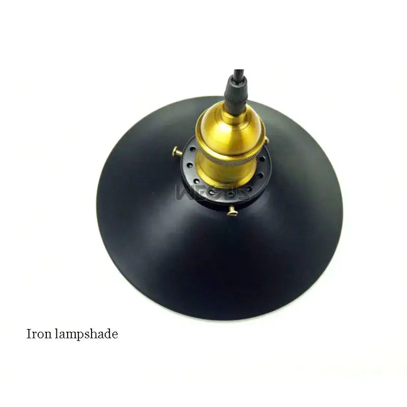 Vintage industrial bronze iron pulley wall lamp for dining room