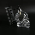Vintage industrial glass skull wall sconce living room lamp