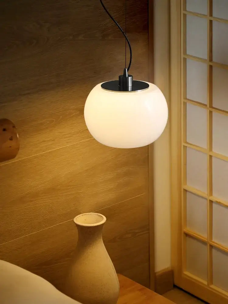 Vintage nordic cream ceramic pendant lights dining room kitchen